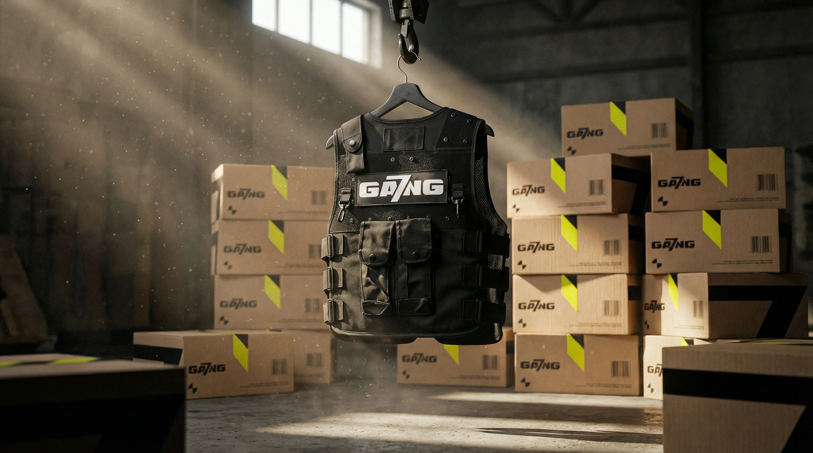 gemini-image-2_warehouse_scene_stacked_kraft_boxes_with_black_neon_warning_tape_and_small_“GA-1.jpg